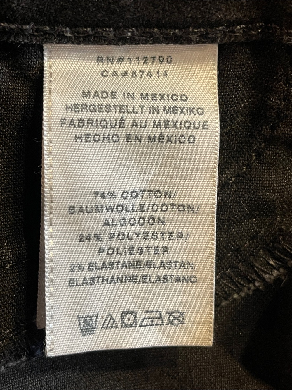 True Religion Size 27 Black Basic Legging Low Rise Skinny Jeans Stretch - Picture 7 of 14